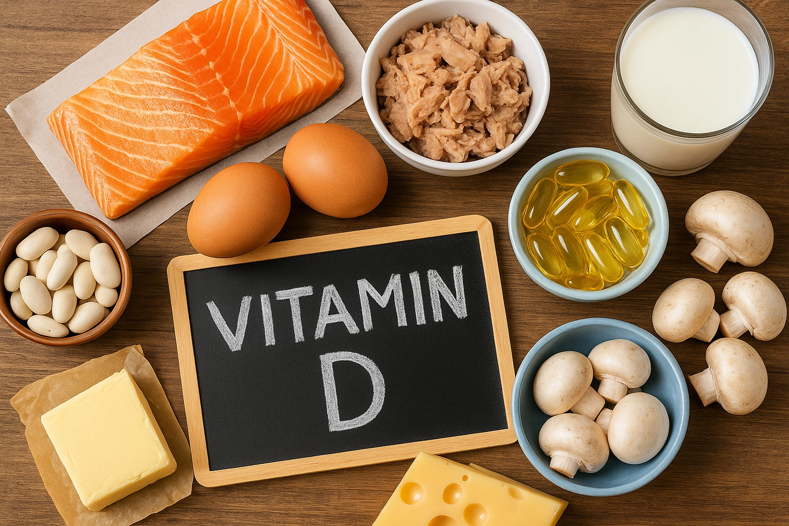 Vitamin D from food